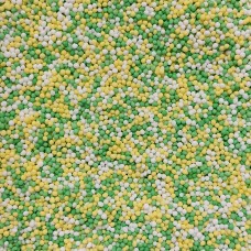 Musketzaad groen geel wit 70g